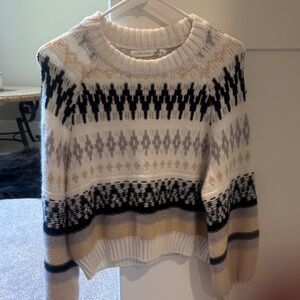 Altar’d stateSweater with Geometric Pattern